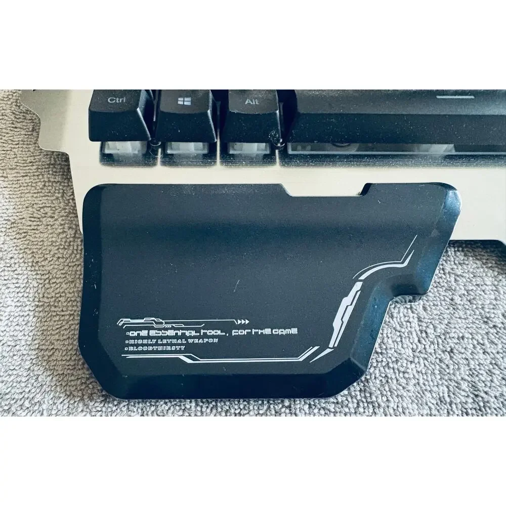 RedThunder K900 Semi-Mechanical Gaming Keyboard Backlit Metal Panel PC/Computer